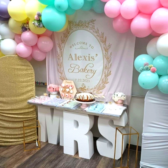 MRS Foam Letters 3 Pack Event Decor  Party Supplies - Picture 1 of 1
